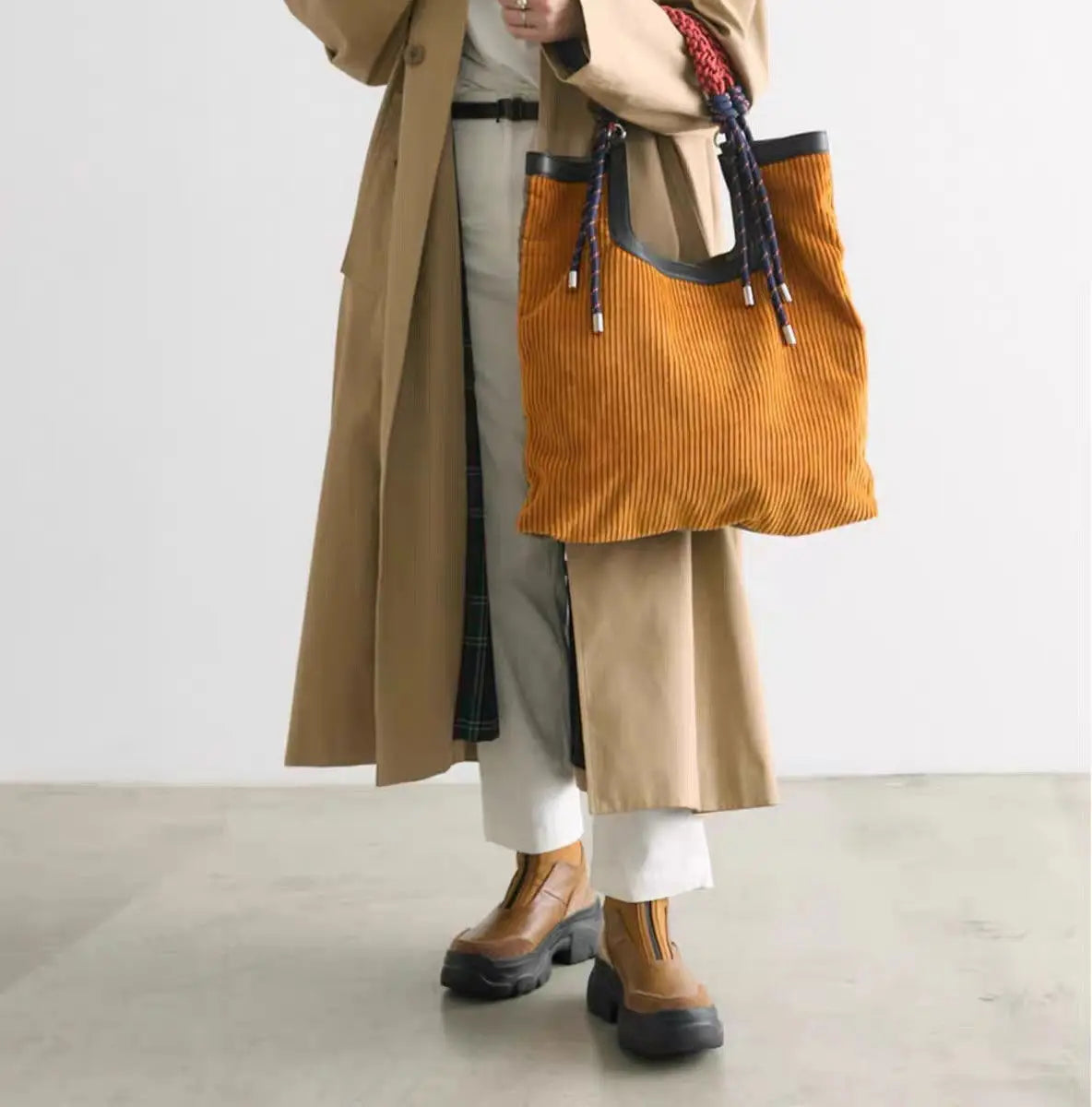 Guinevere | Classic Corduroy Tote