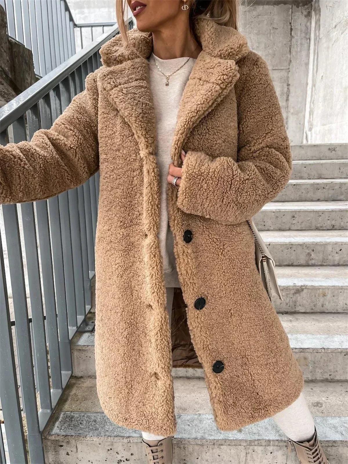 Trifine | Cosy Teddy Coat