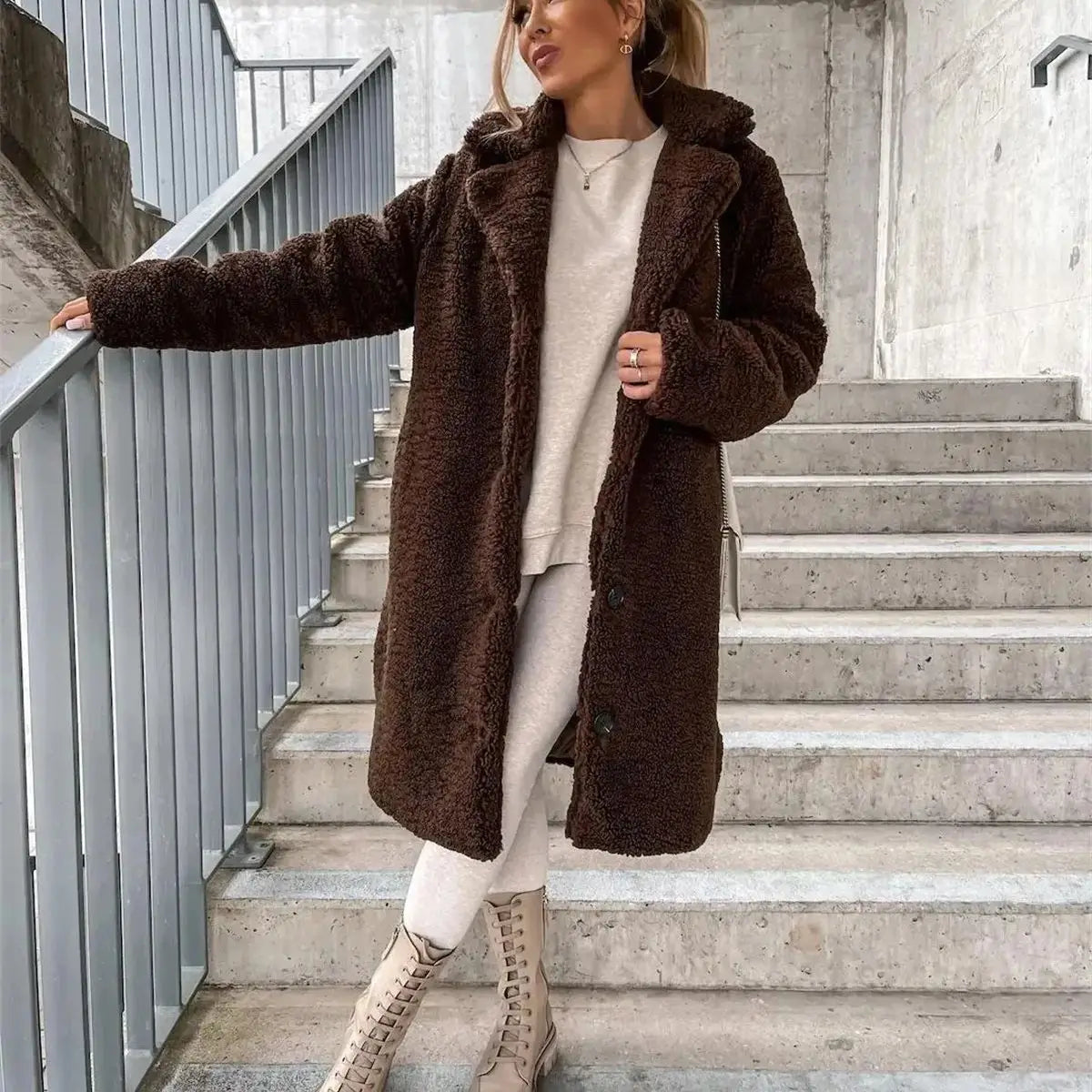 Trifine | Cosy Teddy Coat