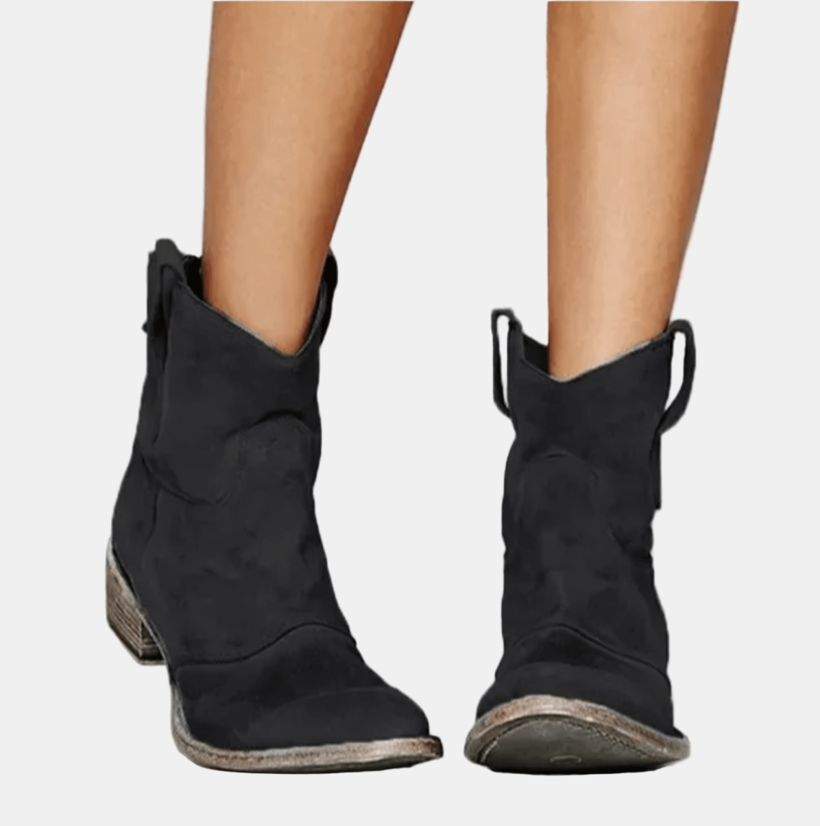 Annelise | Suede Western Boots