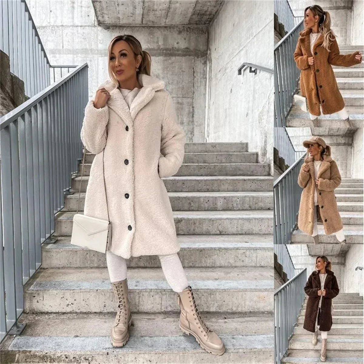 Trifine | Cosy Teddy Coat