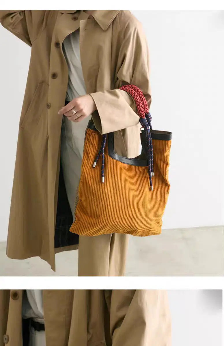 Guinevere | Classic Corduroy Tote