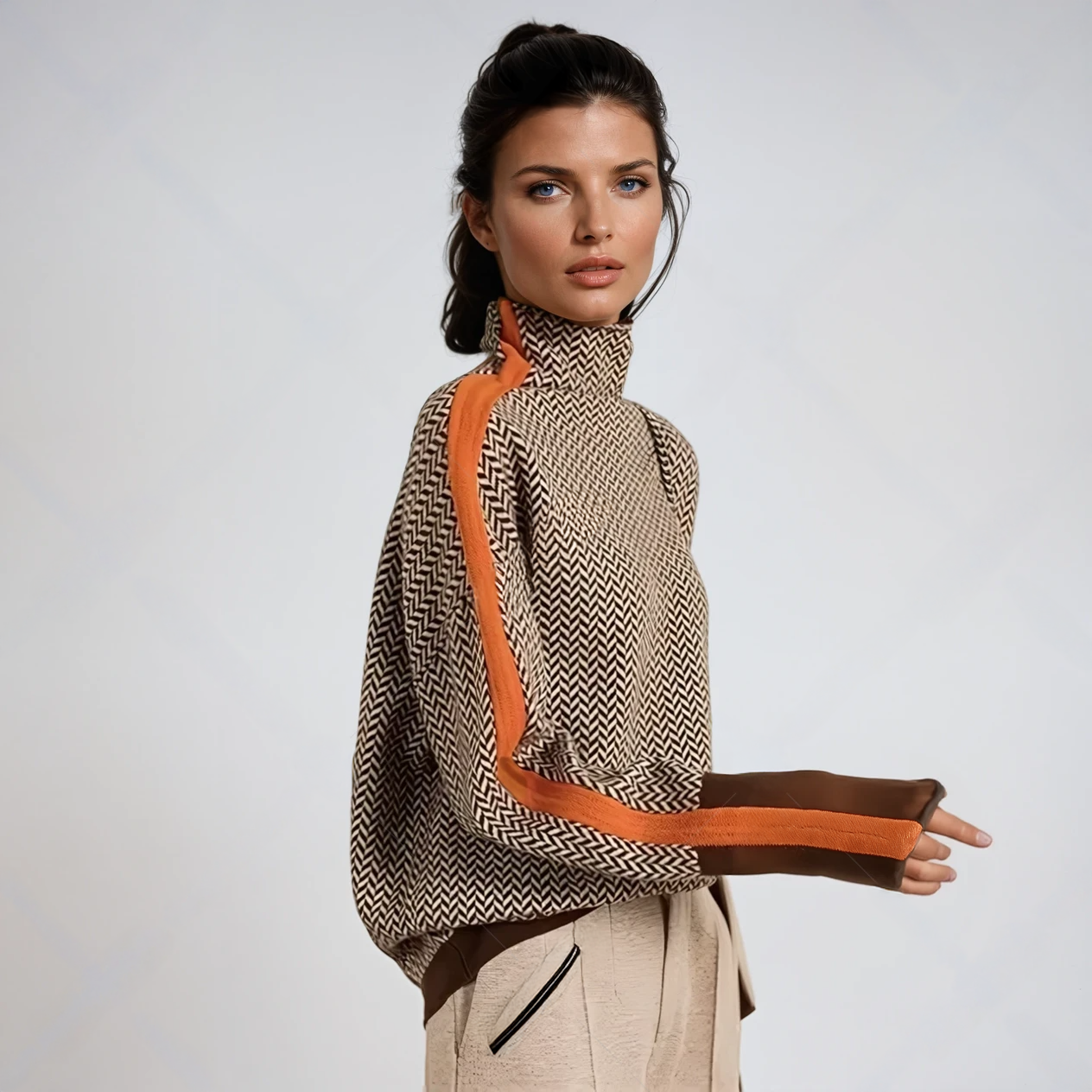 Thymiane | Classic High-Neck Jumper