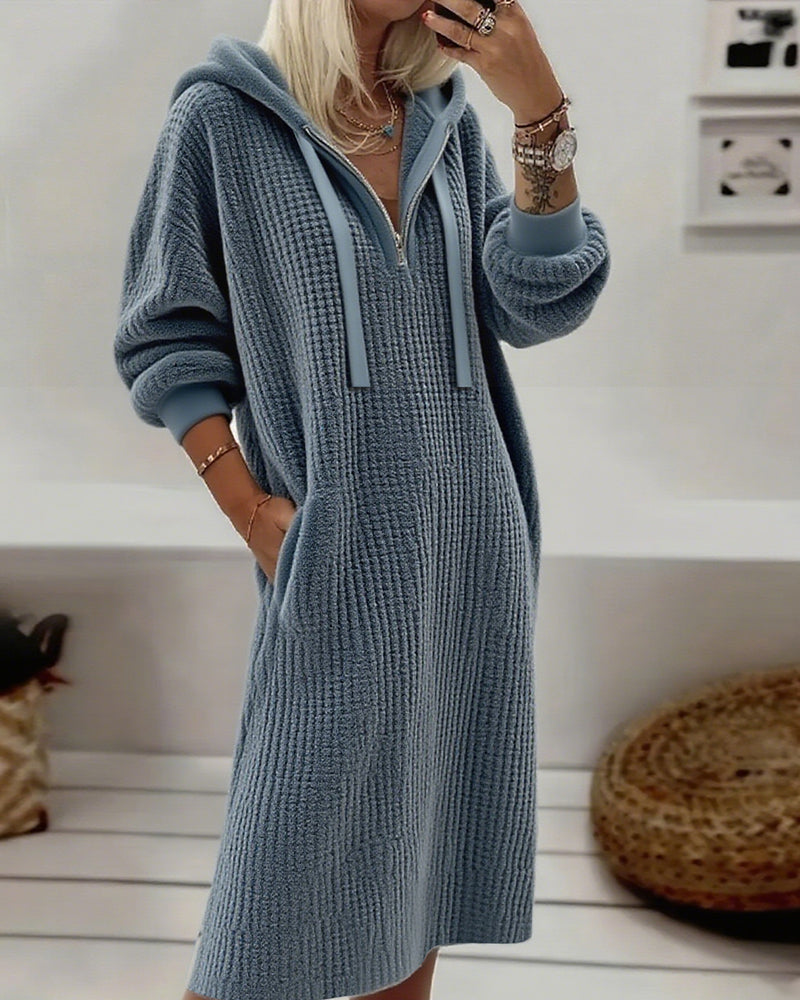 Irina | Casual Hooded Dress