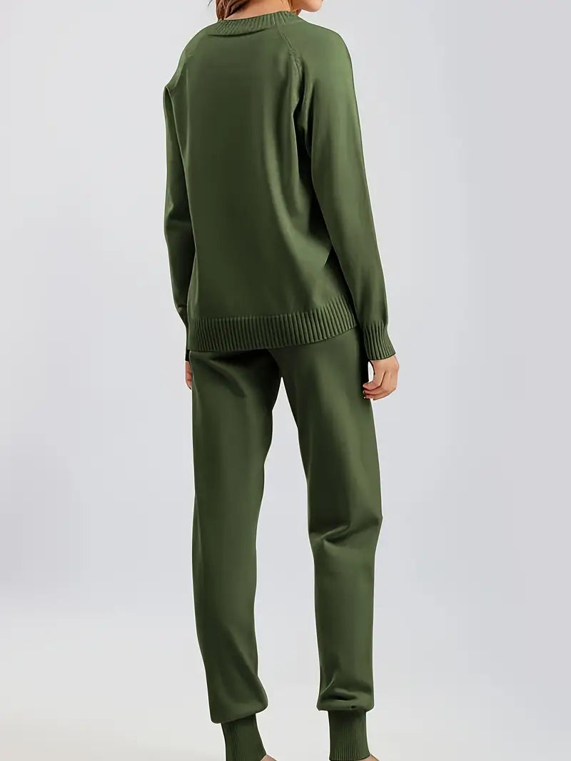 Evanthe | Long-Sleeve Two-Piece Set