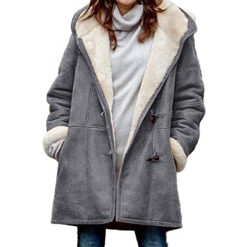 Olivia | Cosy Fur Lined Coat
