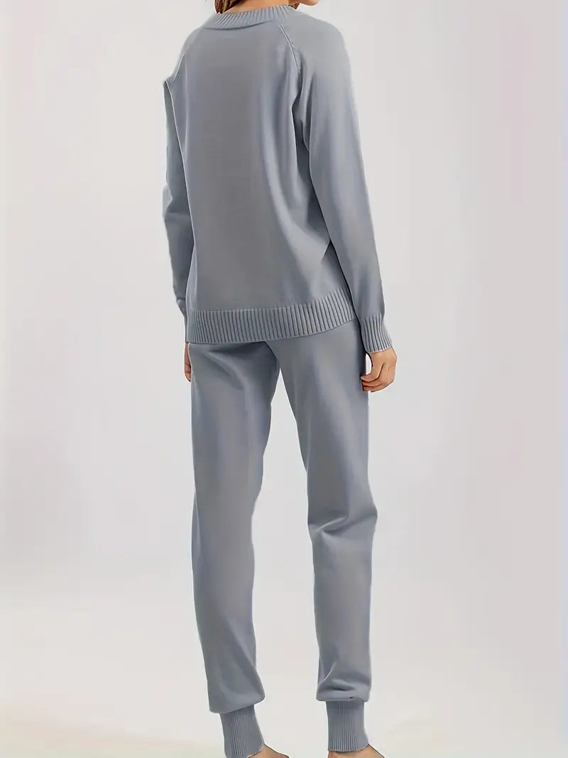 Evanthe | Long-Sleeve Two-Piece Set