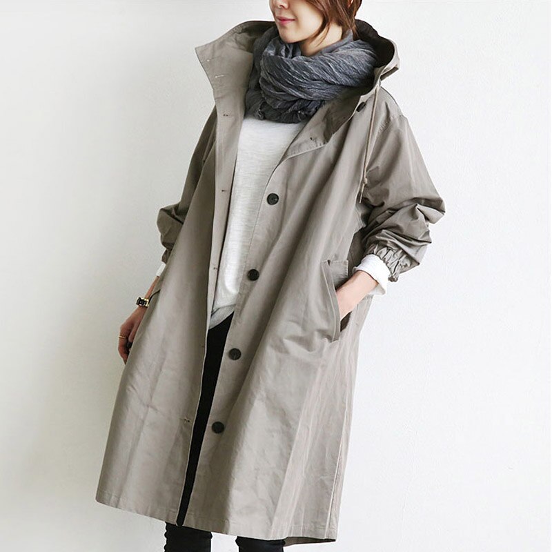 Queenie | Chic Waterproof Trench Coat