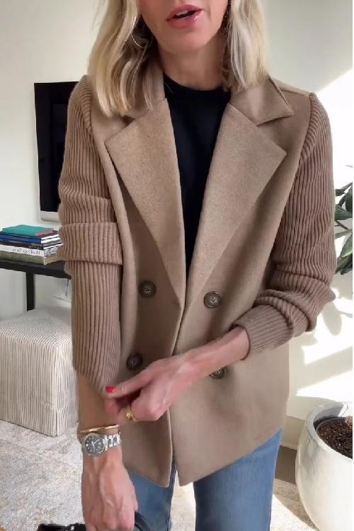 Theodora | Chic Casual Button-Up Blazer