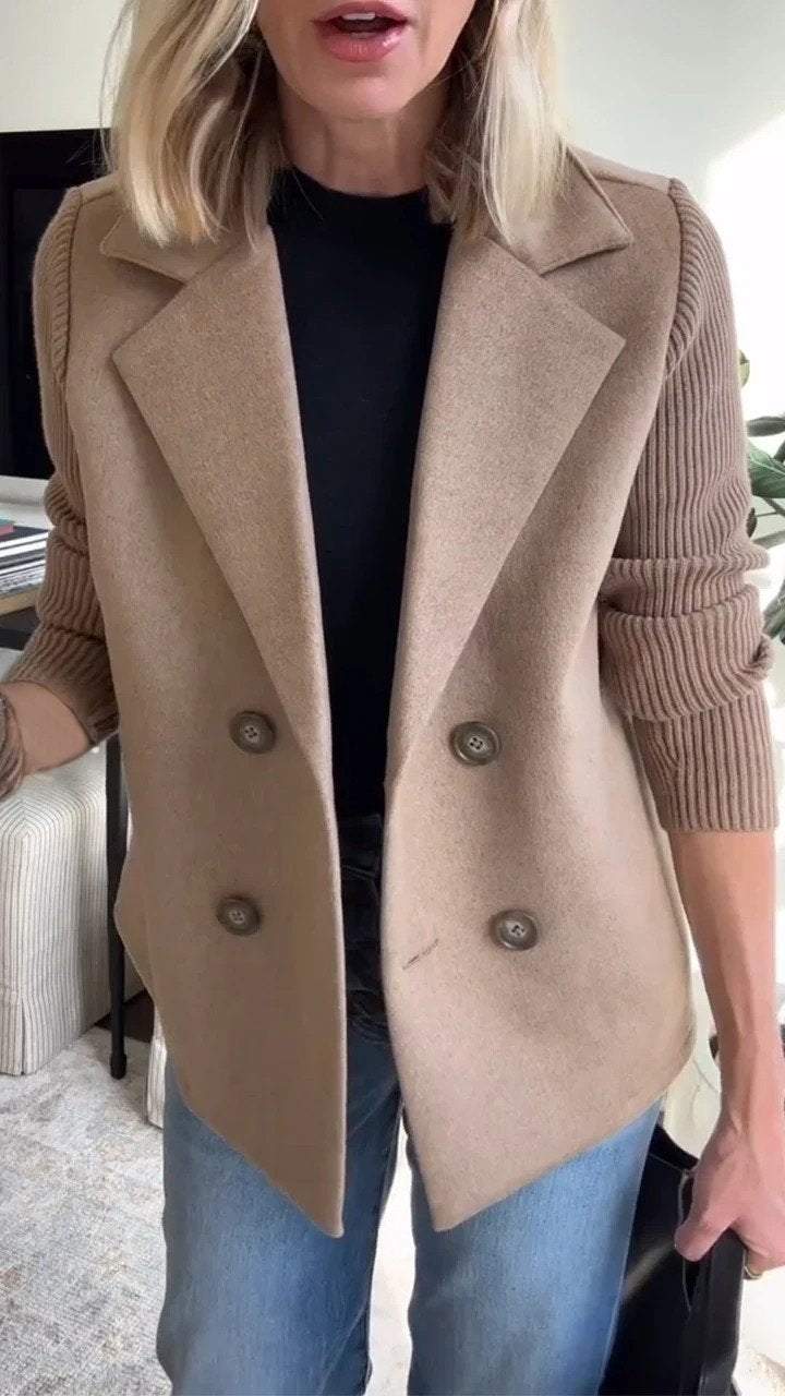 Theodora | Chic Casual Button-Up Blazer
